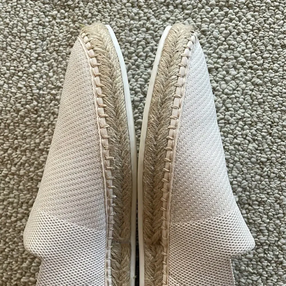 Gentle Souls Kenneth Cole Lizzy Espadrille Loafer Flat Women’s Size 7.5 Cream